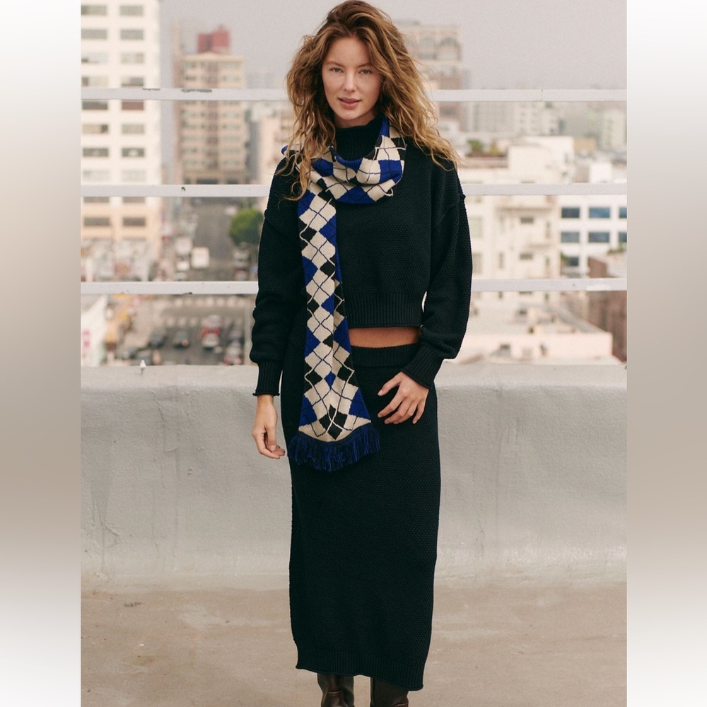Hailee Sweater 3 Piece Set Black S M